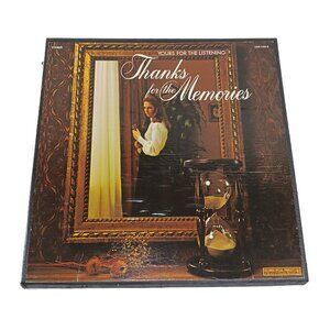 Thanks For The Memories 4-LP Set 1978 Vtg Music 40s 50s 60s Era Aretha Franklin